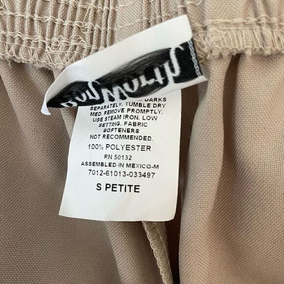 Vintage Bonworth|Petite Small | elastic waistband| pockets| Straight leg - Picture 9 of 10